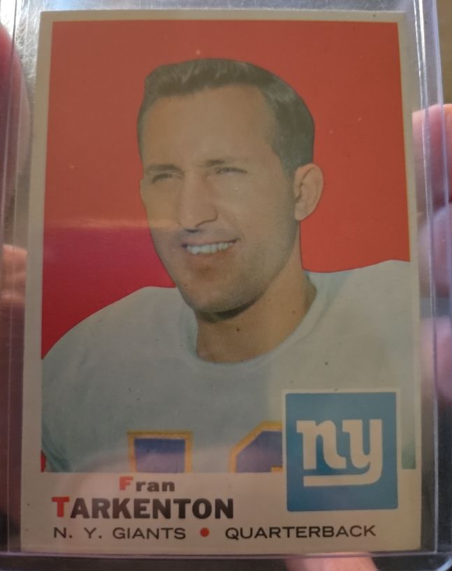 1961 Topps #20 Fran Tarkenton — front