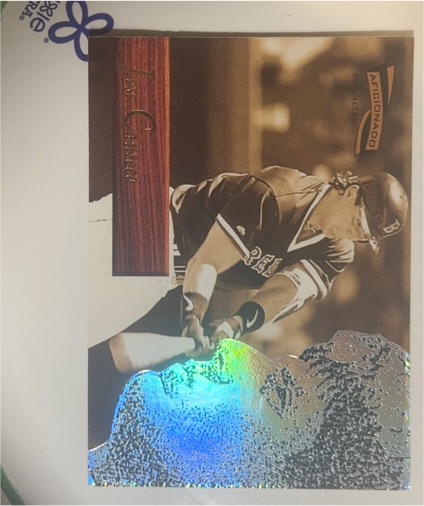 1996 Pinnacle Aficionado Tony Gwynn — front