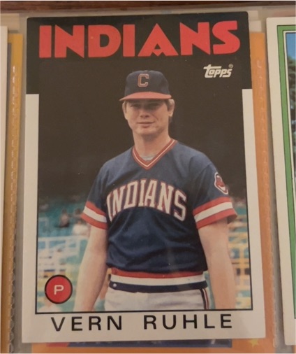 1986 Topps #768 Vern Ruhle — front