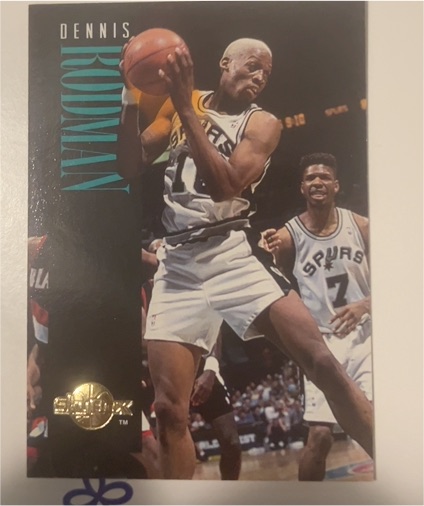1994 SkyBox #153 Dennis Rodman — front