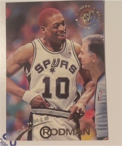1994-95 Topps Stadium Club #72 Dennis Rodman — front