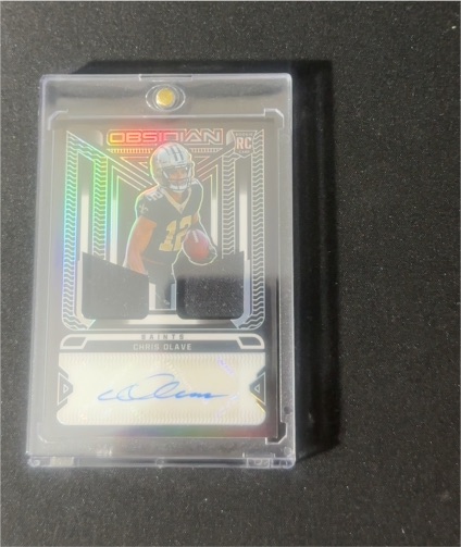 2022 Panini Obsidian #RC Chris Olave — front