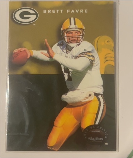 1993 SkyBox Premium #122 Brett Favre — front