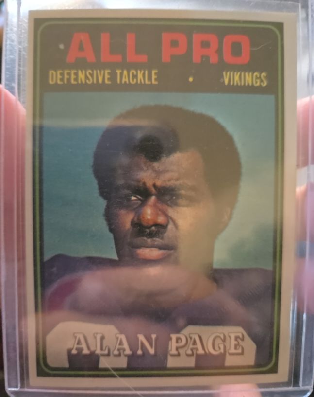 1971 Topps #100 Alan Page — front