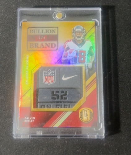 2019 Panini Gold Standard #BB 10 Calvin Ridley — front