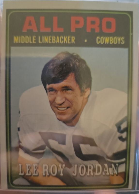 1974 Topps #138 Lee Roy Jordan — front