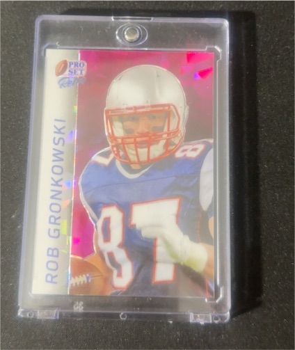 1990 Pro Set Retro Rob Gronkowski — front