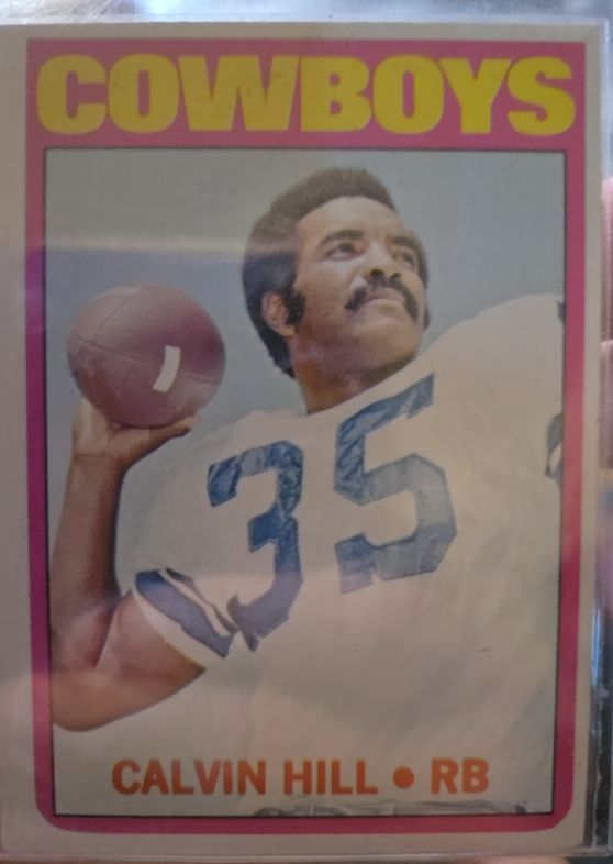 1972 Topps #224 Calvin Hill — front