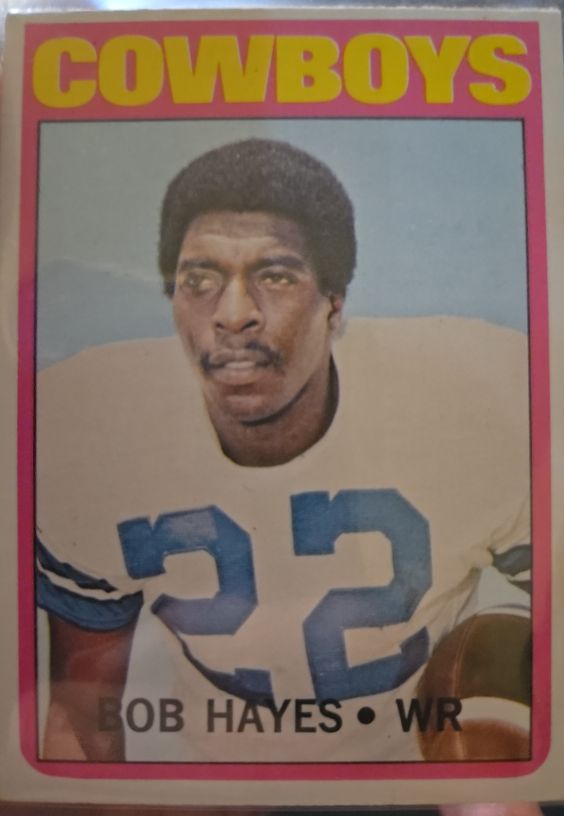 1972 Topps #105 Bob Hayes Dallas Cowboys — front