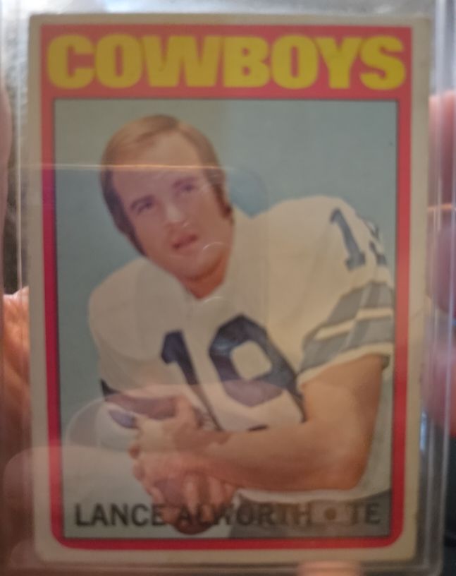 1972 Topps #248 Lance Alworth — front