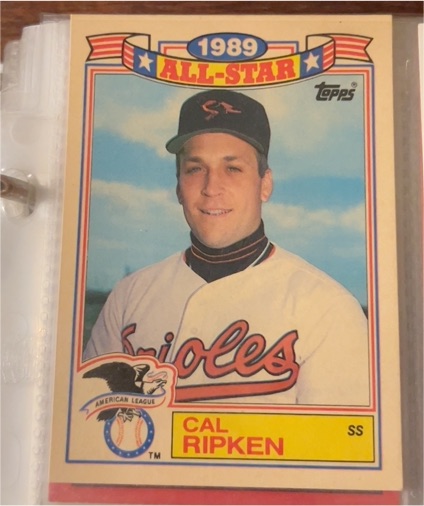 1990 Topps #16 Cal Ripken Baltimore Orioles — front