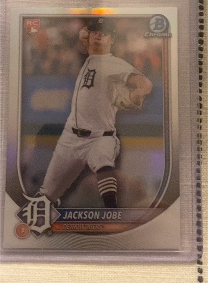 2025 Bowman #50 Jackson Jobe — front