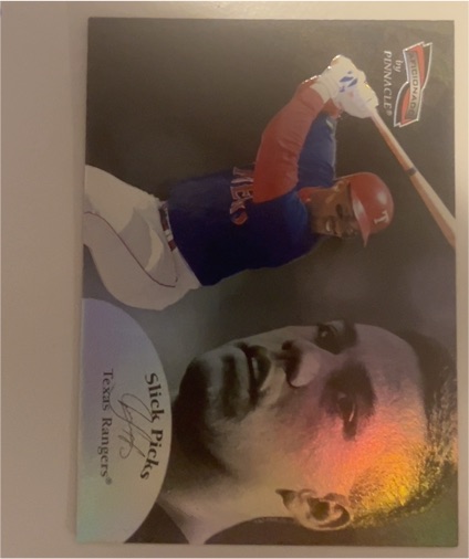 1996 Pinnacle Aficionado Slick Picks Ivan Rodriguez — front