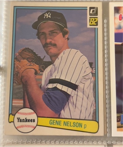 1982 Donruss #513 Gene Nelson — front