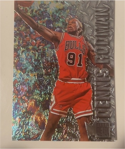 1996-97 Fleer Metal #15 Dennis Rodman — front