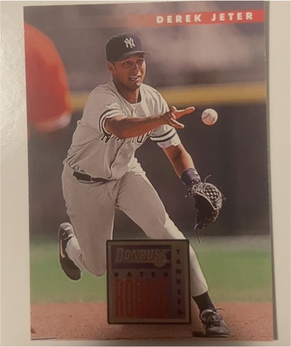 1996 Donruss #491 Derek Jeter — front