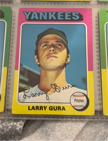 1975 Topps #557 Larry Gura — front
