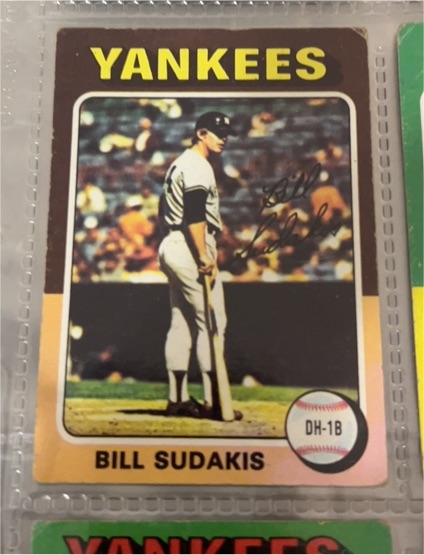 1975 Topps #291 Bill Sudakis — front