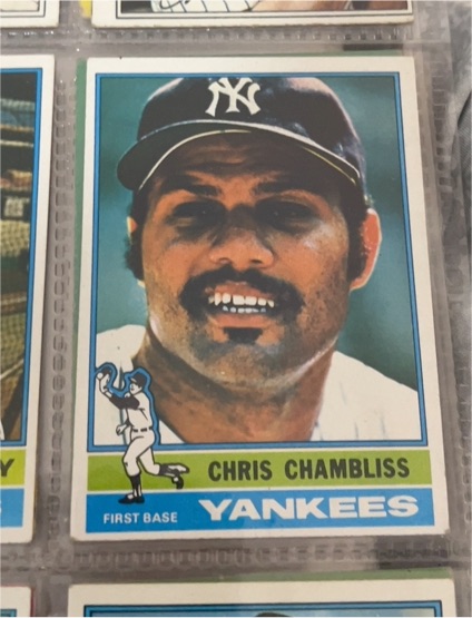 1976 Topps #65 Chris Chambliss — front