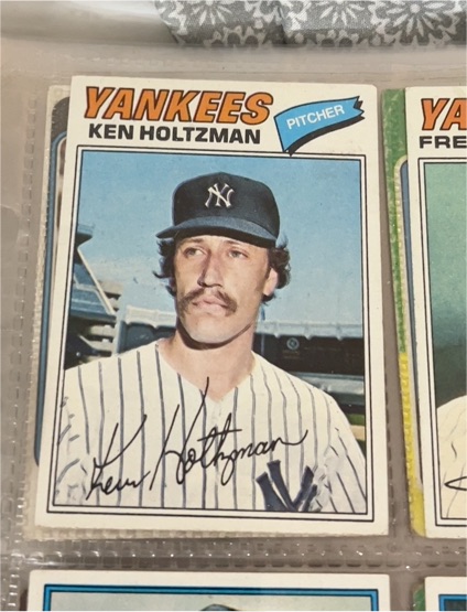1977 Topps #625 Ken Holtzman — front