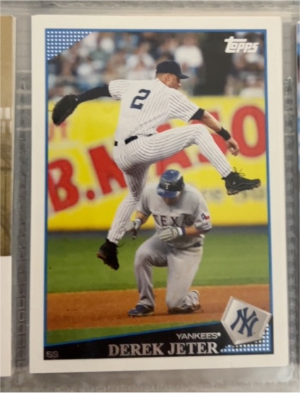 2009 Topps #353 Derek Jeter — front