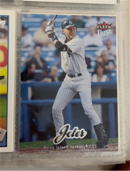 2007 Fleer Ultra #126 Derek Jeter — front