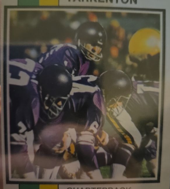 1973 Topps #60 Fran Tarkenton Minnesota Vikings — front