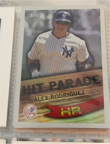 2007 Topps Hit Parade #HP6 Alex Rodriguez — front