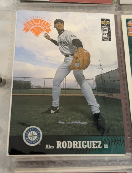 1997 Upper Deck Collector's Choice #332 Alex Rodriguez — front