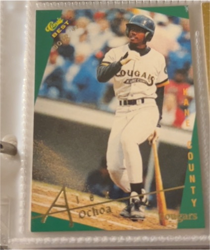 1993 Classic Best Gold #73 Alex Ochoa — front