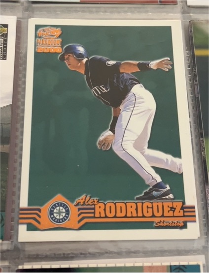 2000 Pacific Paramount #225 Alex Rodriguez — front