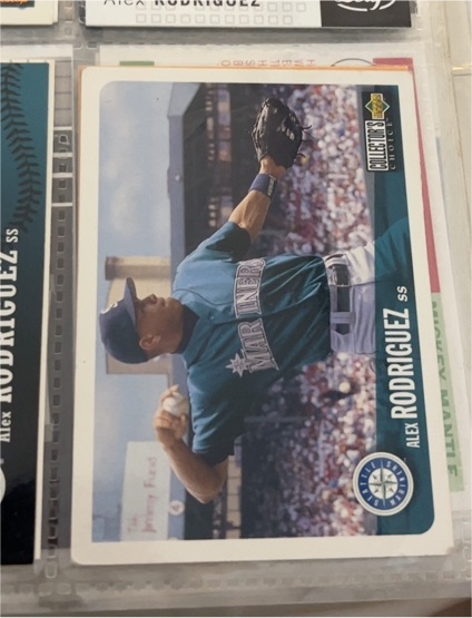 1996 Collector's Choice #316 Alex Rodriguez — front