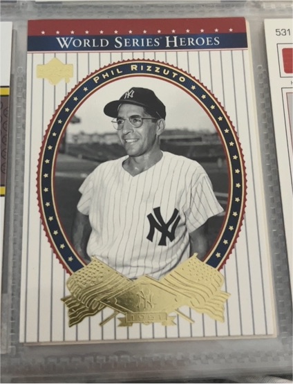 2002 Upper Deck World Series Heroes #79 Phil Rizzuto — front