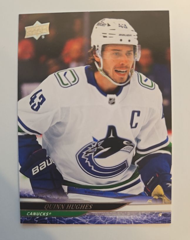 2024-25 Upper Deck Series 1 #176 Quinn Hughes — front