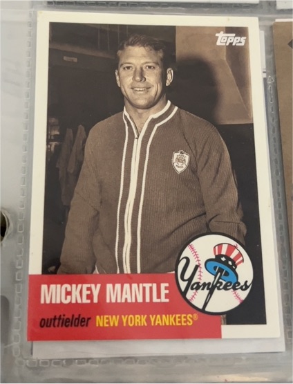 2007 Topps Mickey Mantle Story #MMS21 Mickey Mantle — front