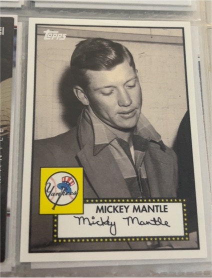 2007 Topps Mickey Mantle Story #MMS1 Mickey Mantle — front