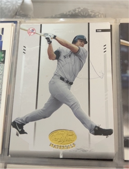 2004 Leaf Certified Materials #51 Derek Jeter — front