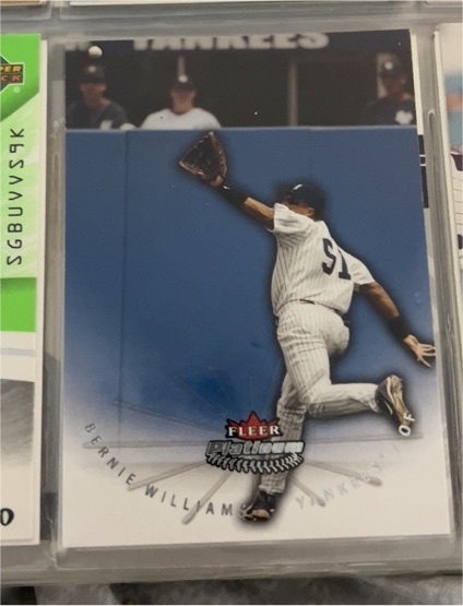 2005 Fleer Platinum #78 Bernie Williams — front