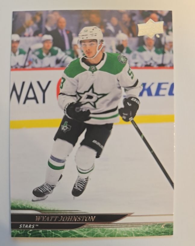 2024-25 Upper Deck #63 Wyatt Johnston — front