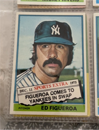 1976 Topps Traded #27T Ed Figueroa — front