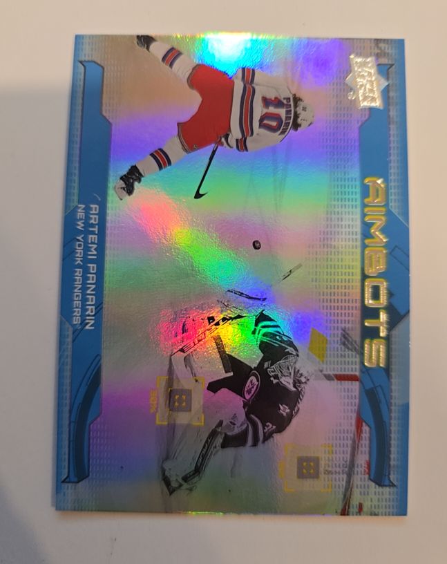 2024-25 Upper Deck Series 1 Aimbots #AB-9 Artemi Panarin — front
