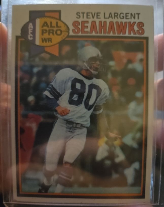 1979 Topps #198 Steve Largent — front
