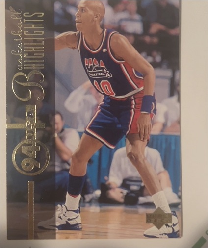 1994-95 Upper Deck #175 Reggie Miller USA Basketball Highlights — front