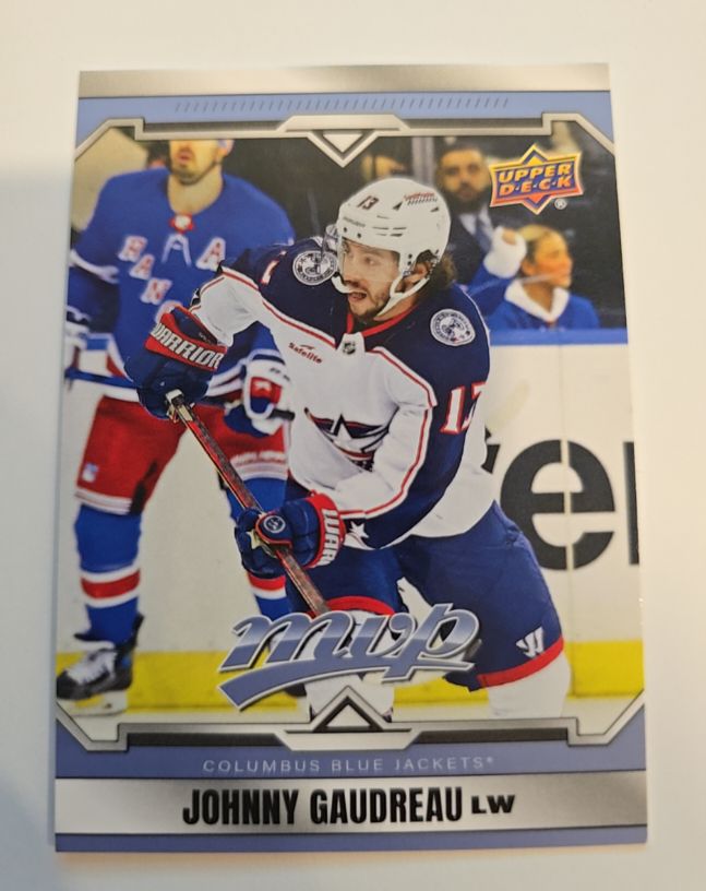 2024-25 Upper Deck MVP #71 Johnny Gaudreau — front