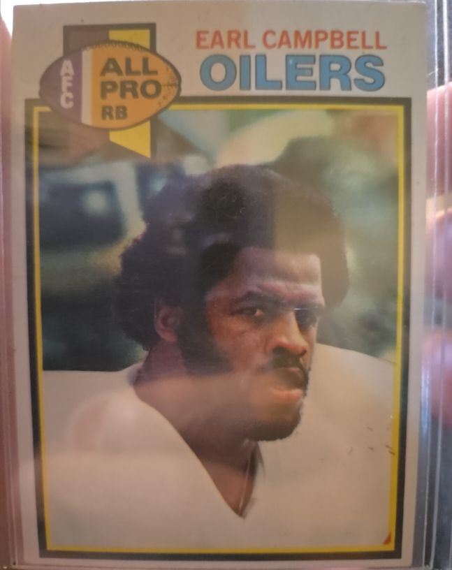 1979 Topps #390 Earl Campbell — front