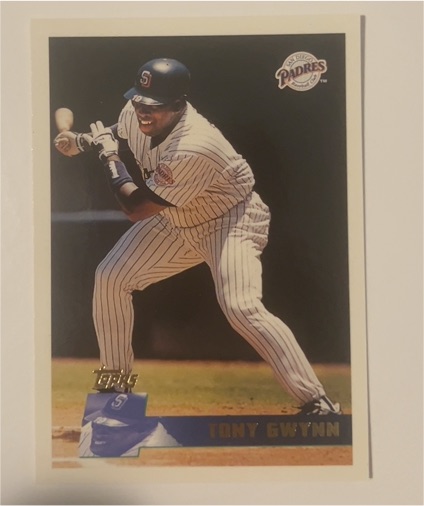 1996 Topps #250 Tony Gwynn — front
