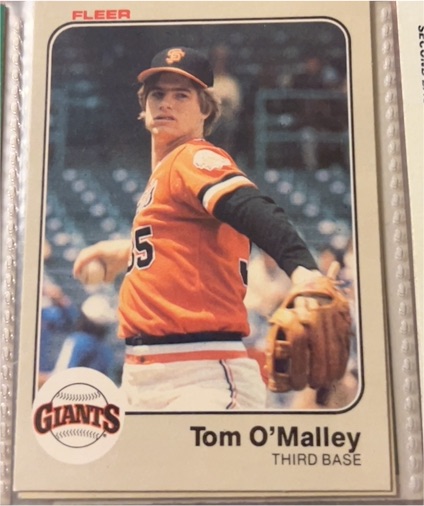 1983 Fleer #271 Tom O'Malley — front