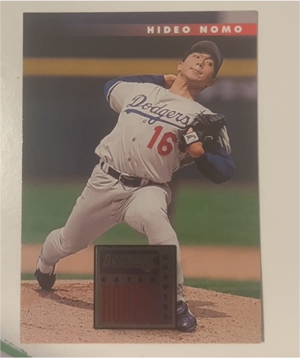 1996 Donruss Rated Rookie #390 Hideo Nomo — front