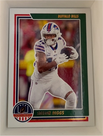 2021 Panini Chronicles Stars and Stripes #STS-SDI Stefon Diggs — front