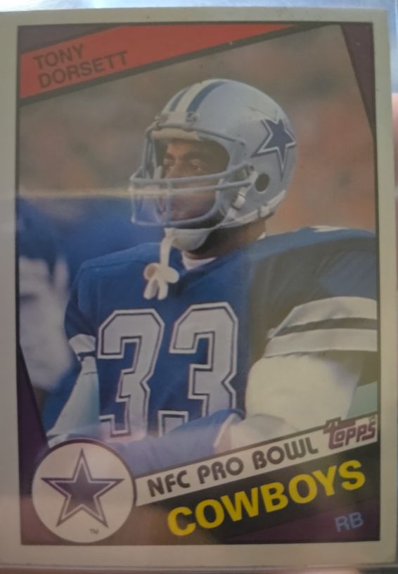 1984 Topps #238 Tony Dorsett — front
